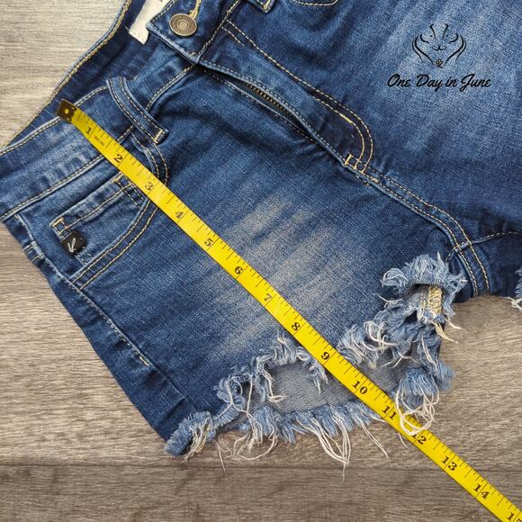 KanCan Juniors Denim Shorts Size 5 - Picture 6 of 7